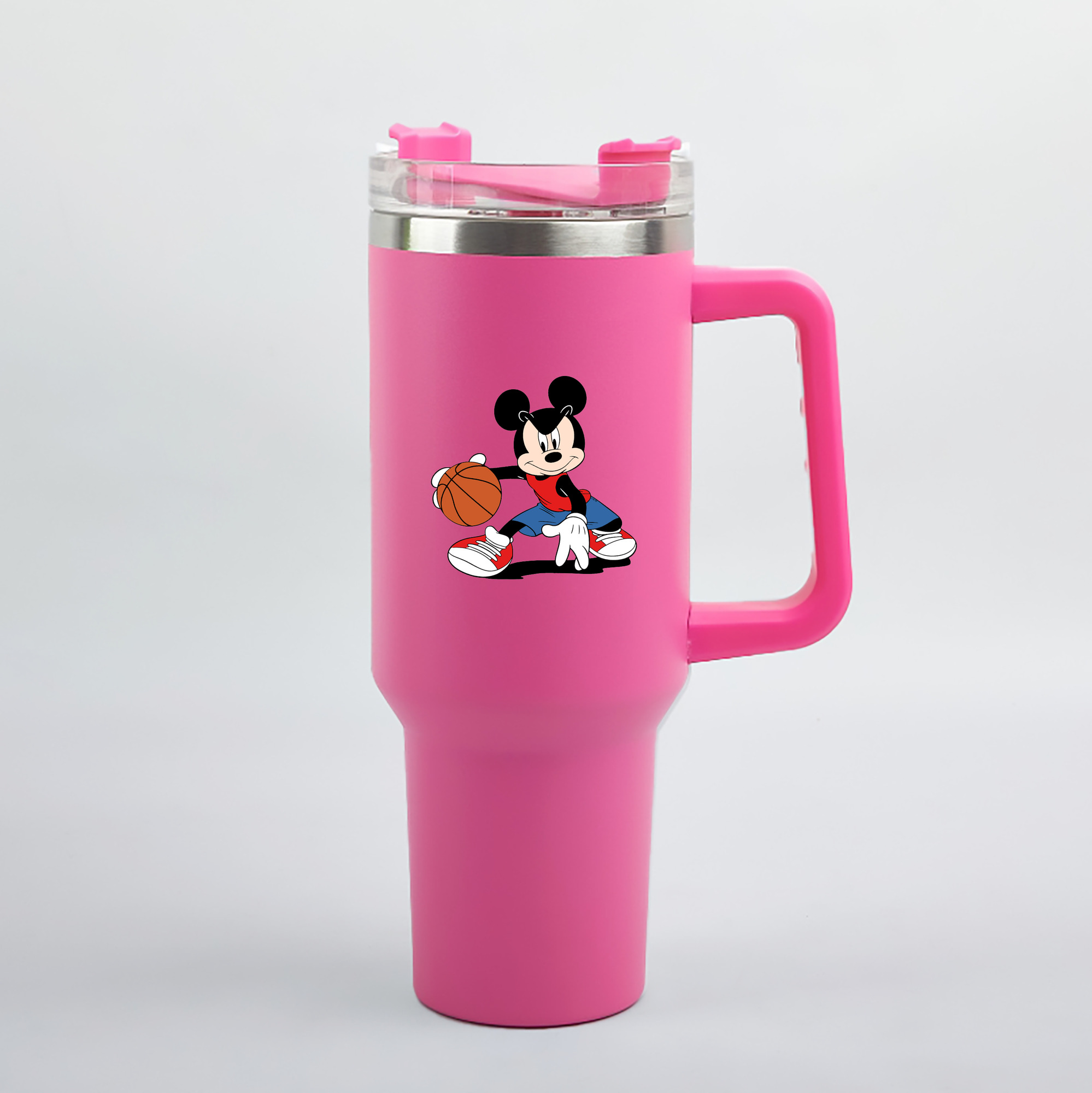 （画像用） ミッキーマウス Mickey Mouse 1200mL車用タンブラー（カラープリント）